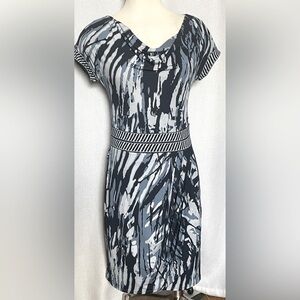 BCBGmaxazria Ema faux wrap dress